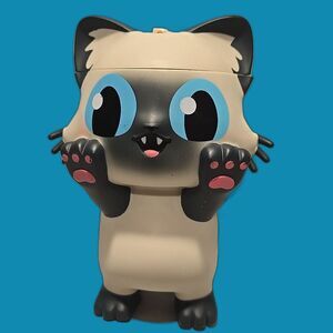 Exclusive AMC The Marvels Flerkitten Drink Bottle Siamese Blue Eyes Cat 2023